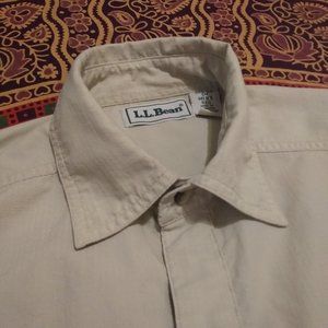 L.L. Bean Nylon shirt fishing hiking